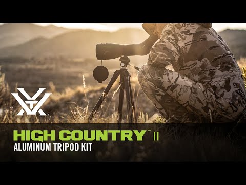 Vortex High Country II Aluminium Tripod Kit with Pan Head - product video