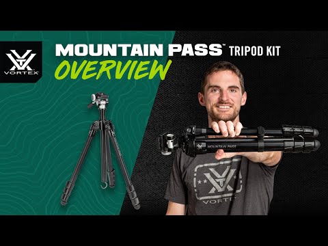 Vortex Mountain Pass Aluminium Tripod Kit with Pan Head - product video