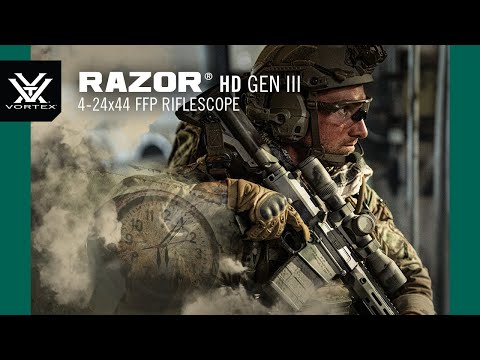 Vortex Razor HD Gen III 4-24x44 FFP Riflescope - product video