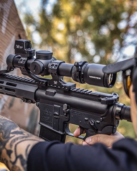 Vortex Venom 1-6x24 + Enclosed Red Dot Bundle