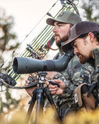 Vortex Diamondback HD 20-60x85 Spotting Scope in use in the field