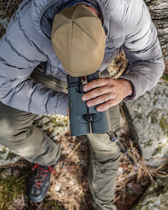 Vortex Kaibab HD 18x56 Binocular in use on tripod