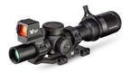 Vortex Venom 1-6x24 + Enclosed Red Dot Bundle - front-left angle