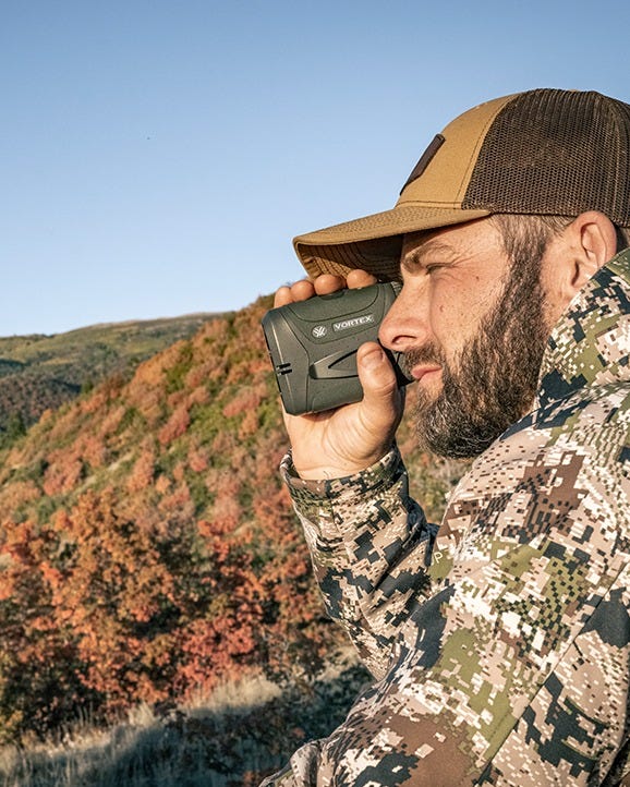 Vortex Razor HD 4000 GB Rangefinder in use in the field
