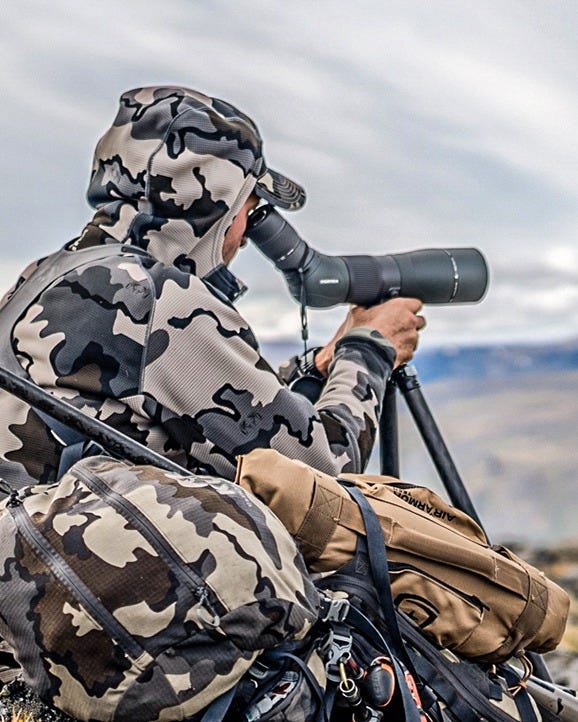 Vortex Razor HD 22-48x65 Spotting Scope in use in the field