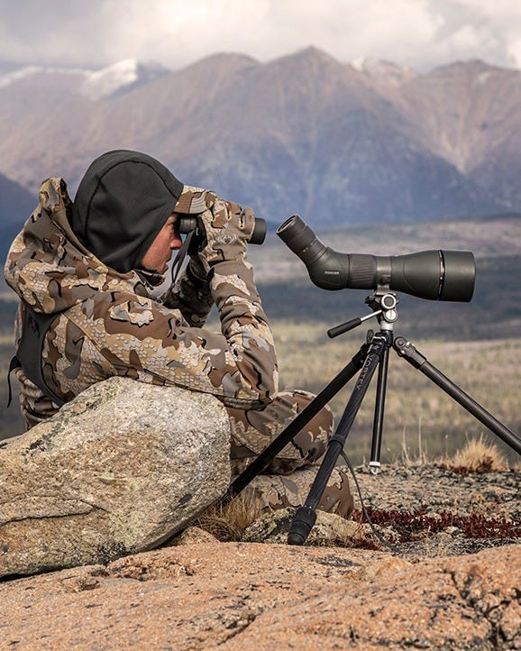 Vortex Razor HD 27-60x85 Spotting Scope in use in the field