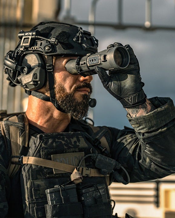 Vortex Recon R/T 15x50 Monocular in use in the field