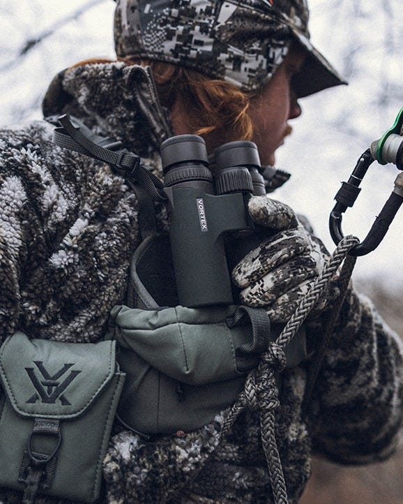 Vortex Razor UHD 8x32 Binocular in use in the field