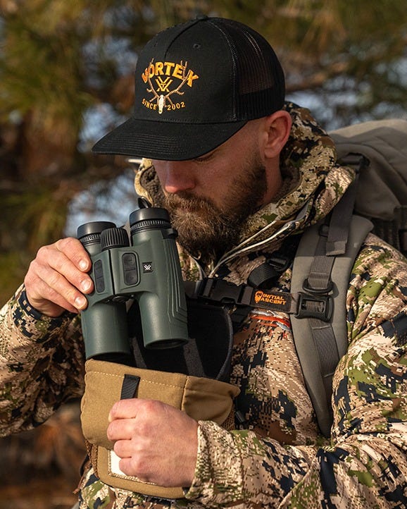 Vortex Talon HD 10K Binocular in use ranging