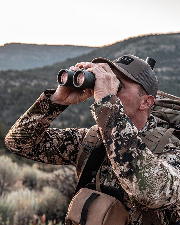Vortex Talon HD 10K Binocular in use in the field