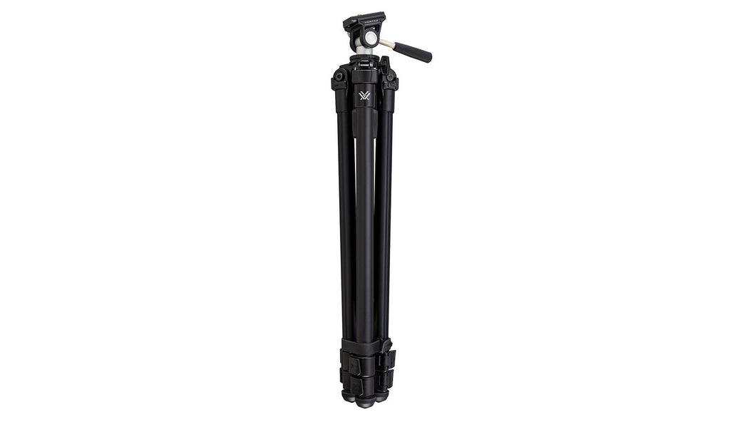 Vortex High Country II Aluminium Tripod collapsed for travel