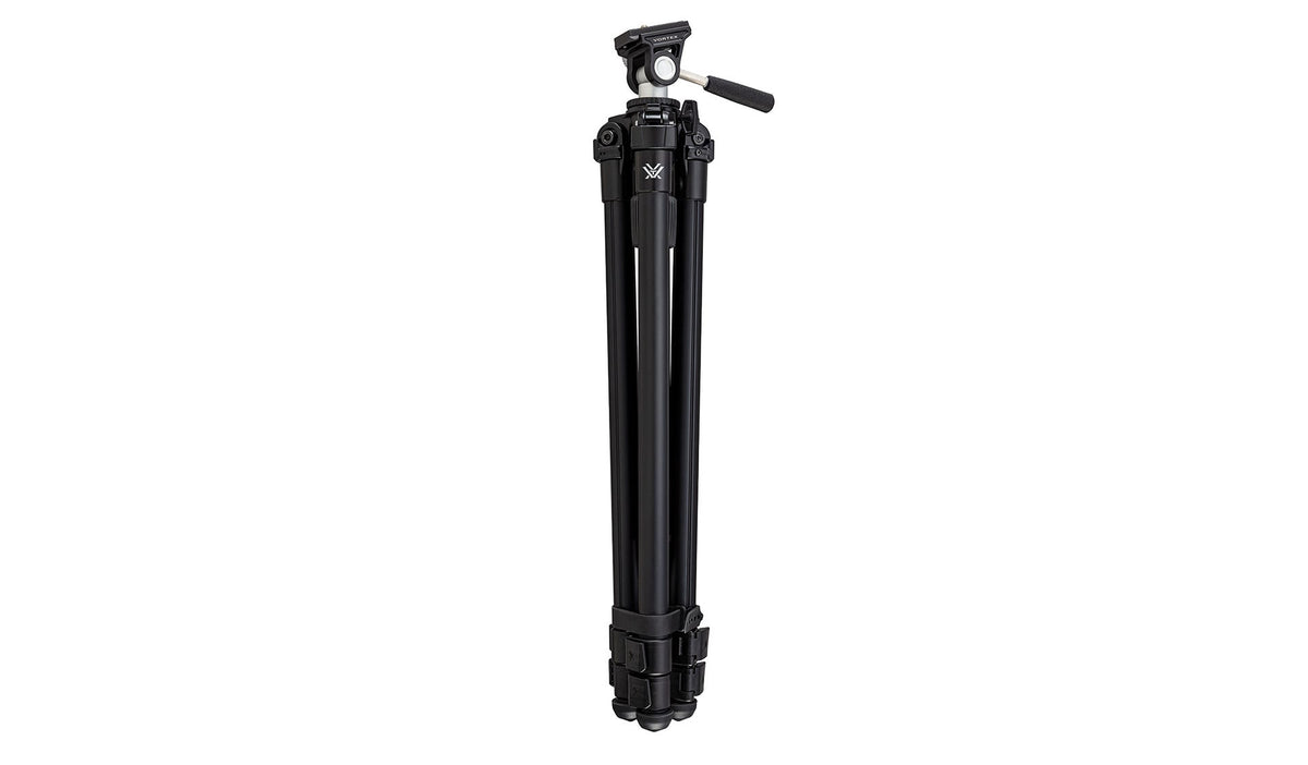 Vortex High Country II Aluminium Tripod collapsed for travel