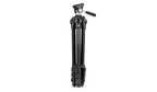 Vortex Mountain Pass Aluminium Tripod collapsed for travel