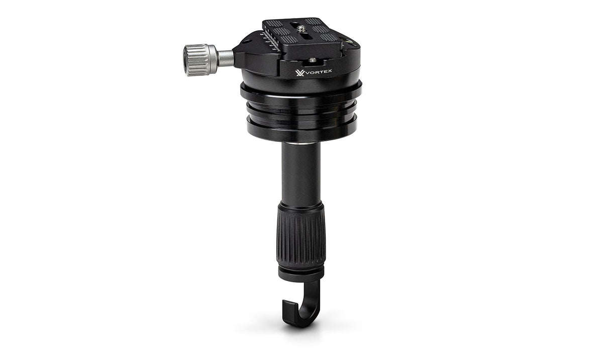 Vortex Radian Carbon Fibre Tripod levelling head detail