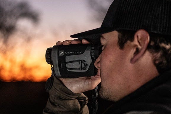 Vortex Veil 400 Thermal Monocular - lifestyle low-light use