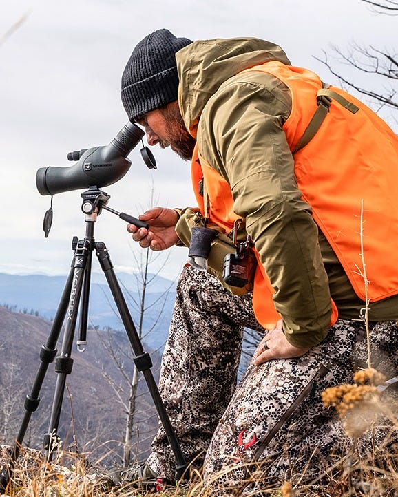 Vortex Viper HD 11-33x50 Spotting Scope in use in the field