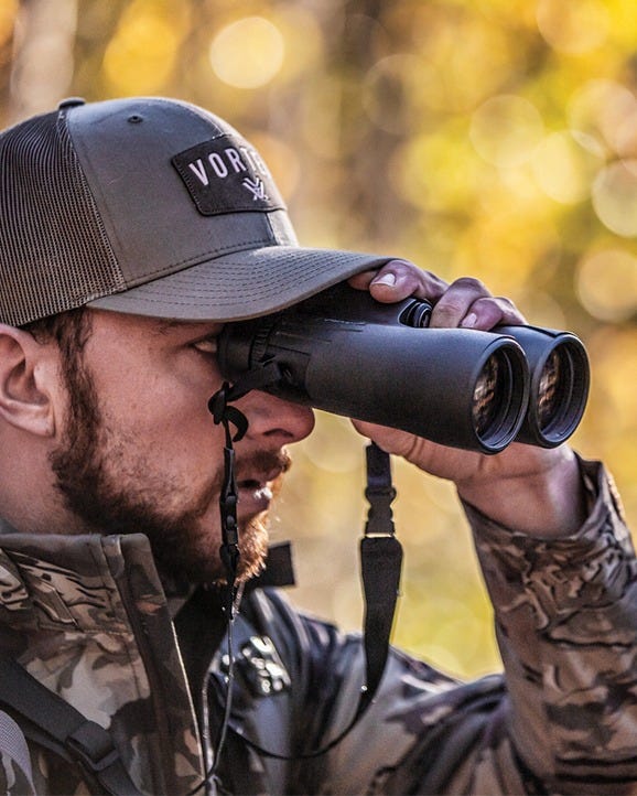 Vortex Viper HD 12x50 Binocular in use in the field